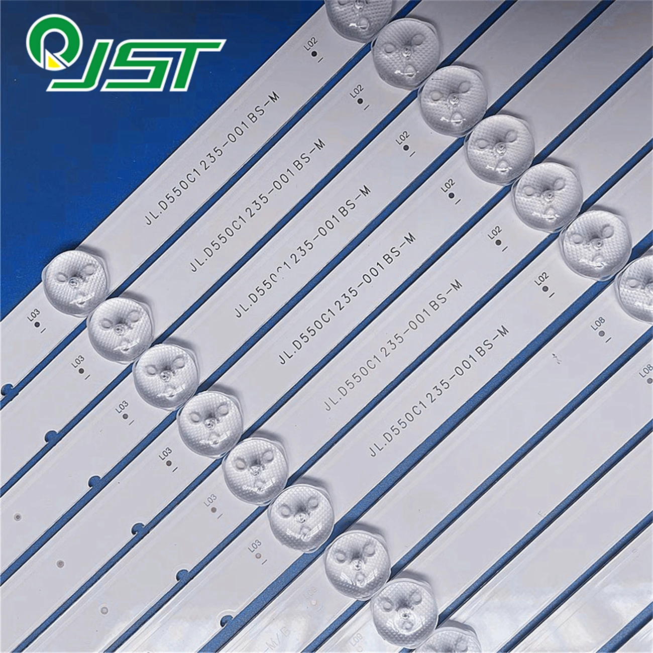 New 12pcs/Kit LED Strips L/G 55 TV 55UJ630Y-TA 55UJ634V-ZD 55UJ632T 55UK6100PTA 55UJ632 JL.D550C1235-001BS-M SDL550W0 (LD0-B01) 3