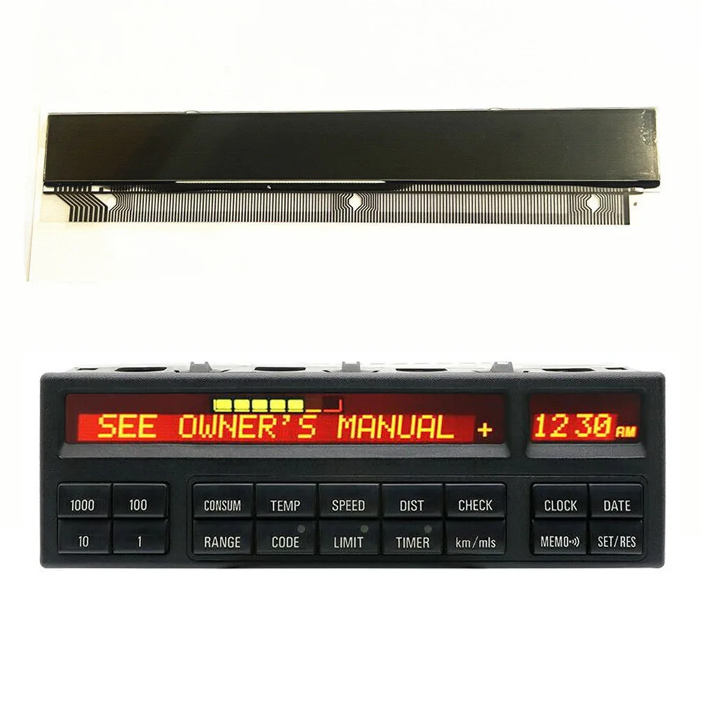 

Car Pixel Repair Lcd Display Ribbon Cable Easy-installation Car Interior Trim For BMW E31 8-Series BORG 18 BUTTON OBC