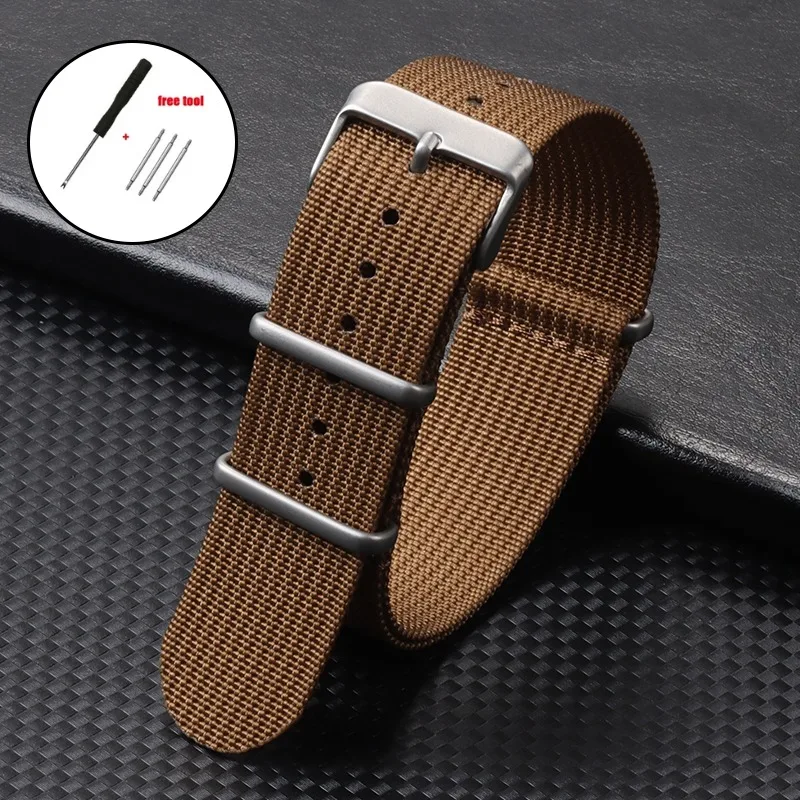 Military Nylon Canvas Strap - Universal Smartwatch Band