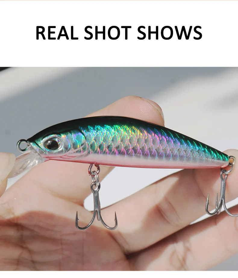 1Pcs Aussetzung Minnow Angeln Locken 7g 10g Jerkbait Lange Cast Künstliche Harten Köder Trolling Wobbler Für Meer angeln Bass Hecht – Detail 6