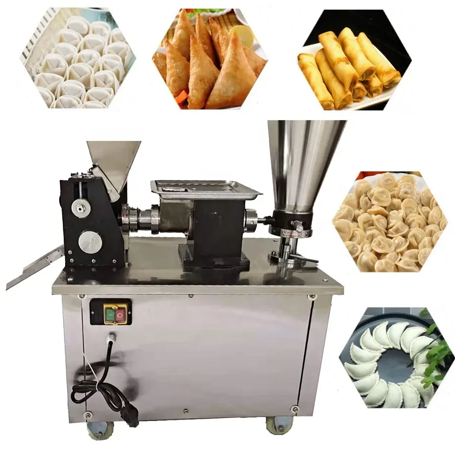 Automatic mini ravioli pierogi pelmeni gyoza tortellini dumpling making machine maker/Small fully empanada samosa making machine