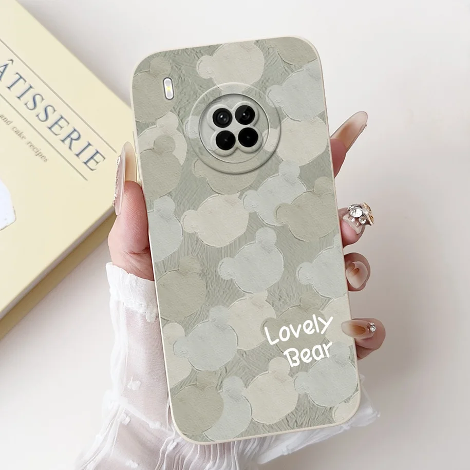 Cute Fashion Flower Soft Silicone Back Cover Case - Stylish Protective Bumper with Floral Design