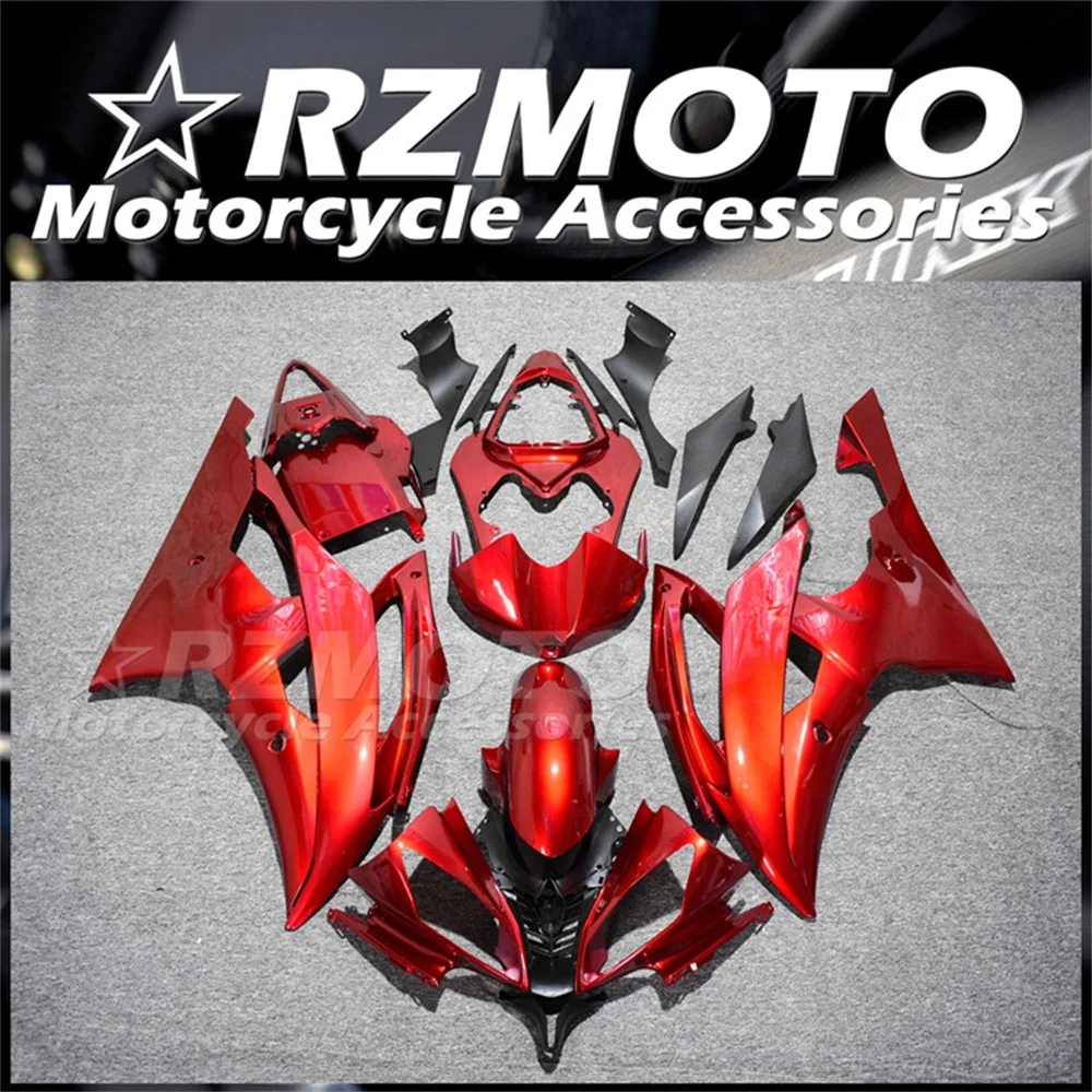 

4Gifts New ABS Motorcycle Fairings Kit Fit For YAMAHA YZF - R6 08 09 10 11 12 13 14 15 16 Bodywork Set Red Glossy