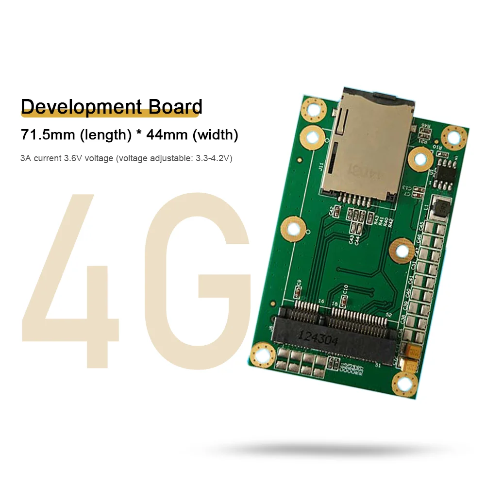 

Dual Mini PCIe To USB Adapter, 3G,4G Module Dedicated Development Board, Including SIM/UIM Card Holder