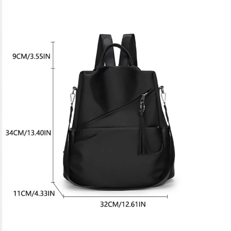 Waterproof Backpack Purse for Women Anti Theft Travel Daypack