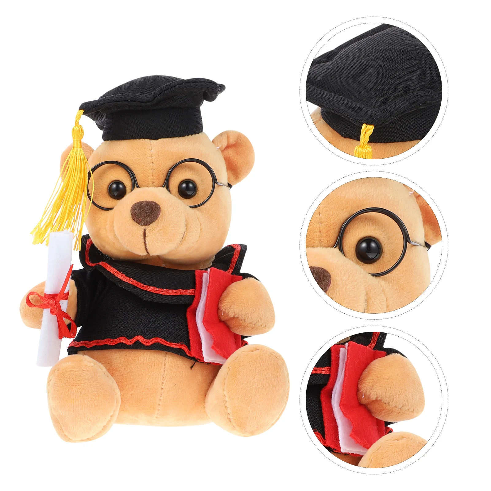 football children accessory adorable kids soccer supply function toy toys Graduation Plush Toy Kids Adorable Present Children Gift Bear Memorial Gifts