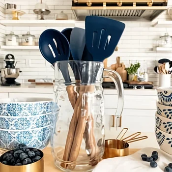 5pcs Silicone Kitchen Utensils Set 1