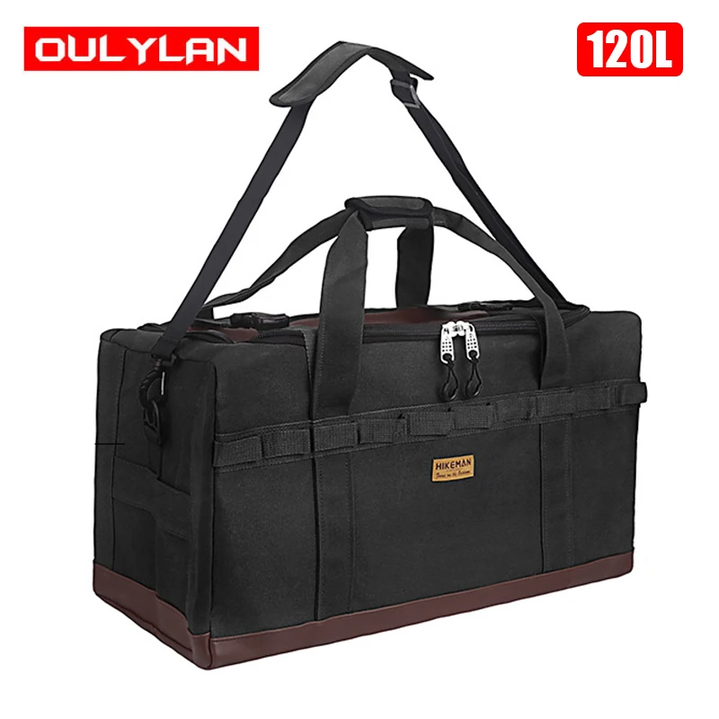 

120L 53L Camping Bag Multifunctional Outdoor Cooker Picnic Handbag Large Capacity Backpack Tent Canopy Accessories Storage Bags