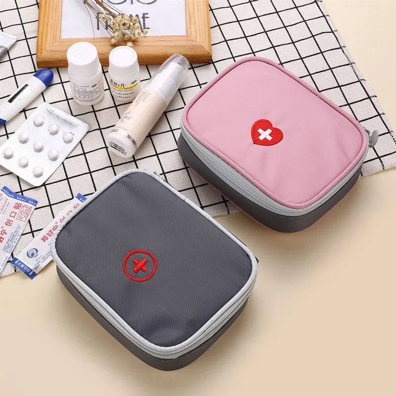 1pcs Portable Medical Kit Storage Bags Multifunctional Mini Medicine