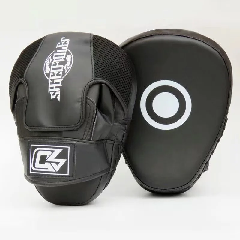 1pc Boxen Training Hand Ziel Hohe Qualität Pu Material Verdickte Liner Füllung MMA Sanda Muay Thai Training Gebogene Hand ziel – Detail 8