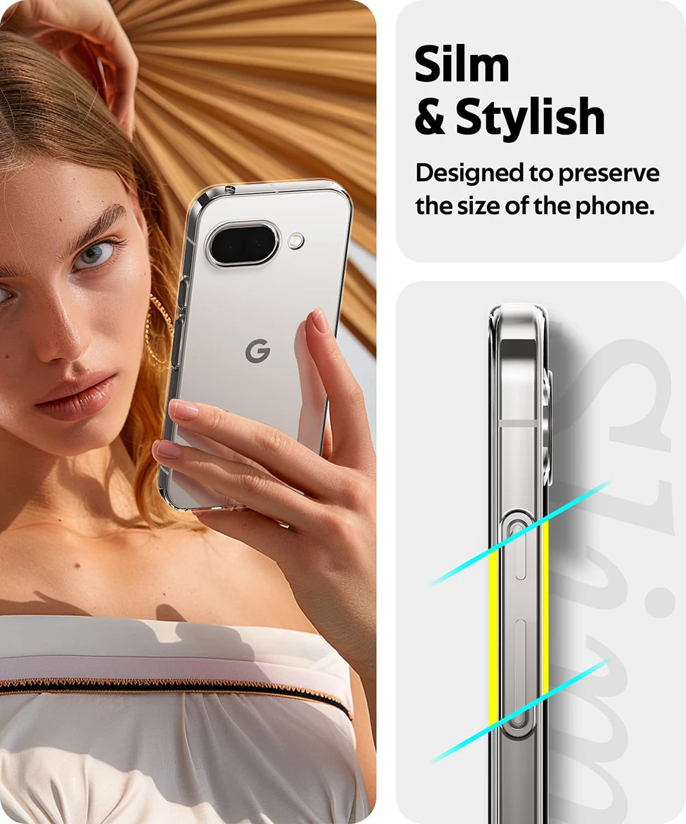 Ultra Thin Clear Silicone Phone Soft Case - Transparent Shockproof Back Cover