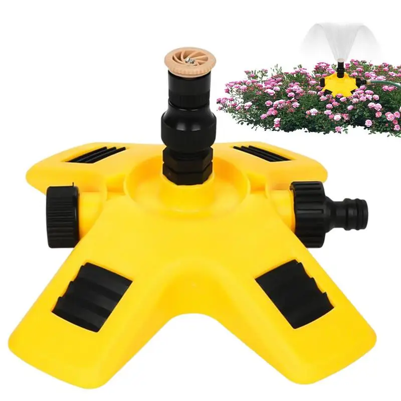 

Garden Mist Sprinkler 360 Water Spray Sprinkler For Lawn Auto Irrigation Anti-overspray 3 Levels Of Water Uniform Water Layer