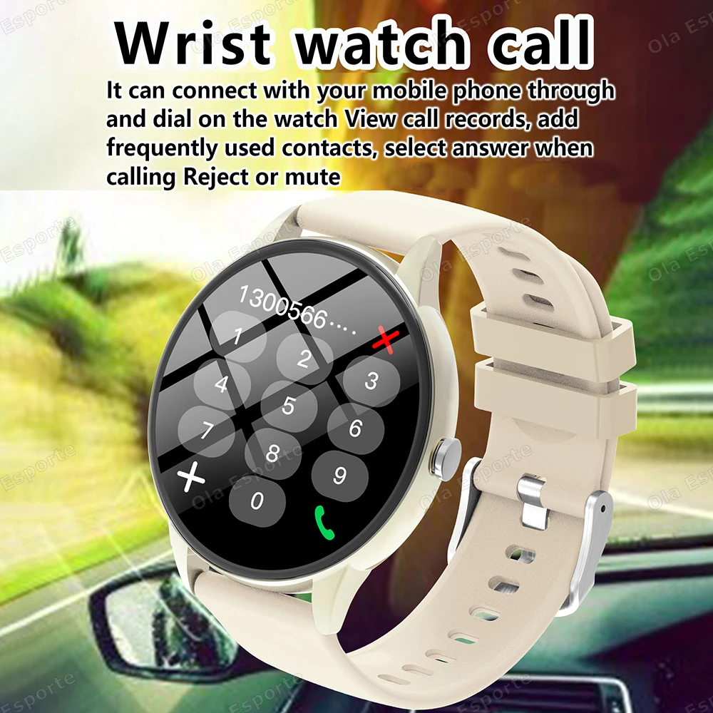 2025 New Women Smartwatch Bluetooth Call Lady Watches Sports Waterproof Heart Rate Sleep Monitor Smart Watch Women Present Gifts, Alina Gadgets
