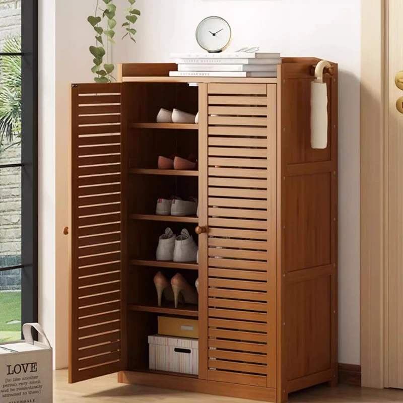 

Modern Shoe Cabinets Organizer Space Saving Sideboards Storage Wooden Shoe Cabinet Display Armadi Da Soggiorno Home Furniture