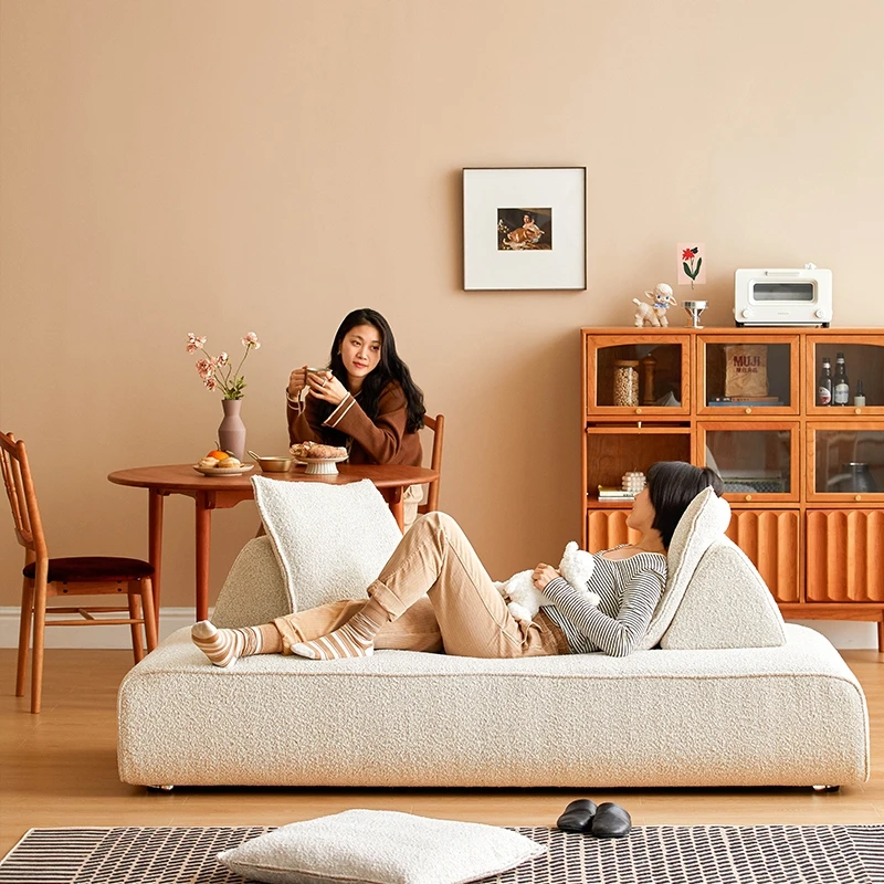 Nordic Ins Senza Braccioli Semplice E Moderno Soggiorno Tatami Camera Da Letto Chaise Longue