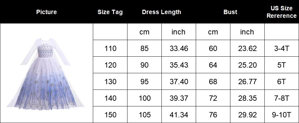 Disney Princess Dress For Girl Elsa Anna Rapunzel Costume Kid Birthday Party Clothes Carnival Cosplay Frozen1/2 Cinderella