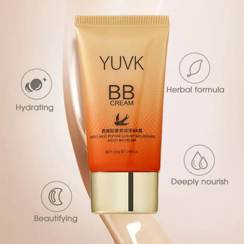 Oil-Control Matte BB Cream Liquid Foundation Waterproof Lasting Full Coverage Acne Spot Dark Circle Concealer Cream Face Makeup 5