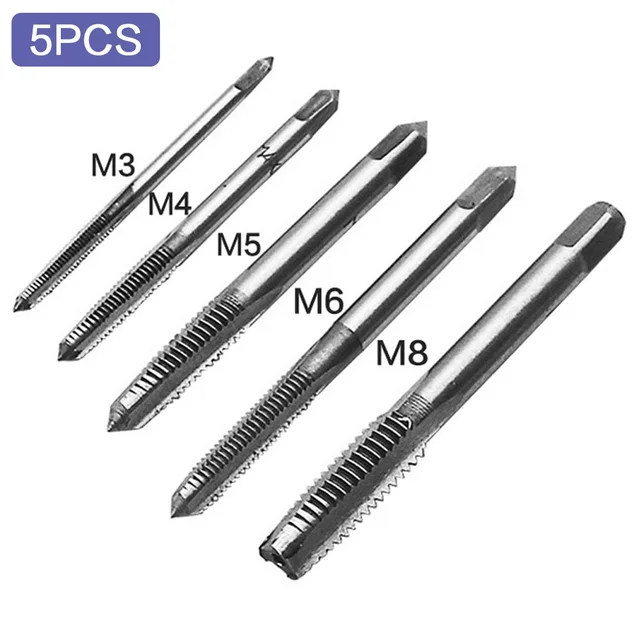 Maschio Per Mano Sinistra Filettatura Fine Sx Macchina Cieca Foro M5 X 0,5 SX - Foto 6