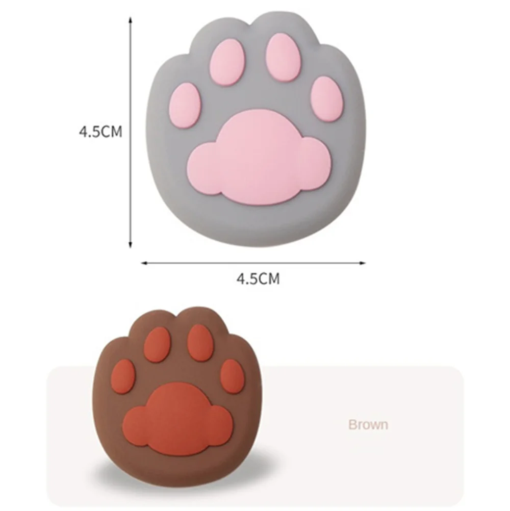 Description Picture 3 of itemCat Claw Anti-collision Pad Cute Door Handle Anti-collision Sticker Three-dimensional Silicone 3D Protection Wall