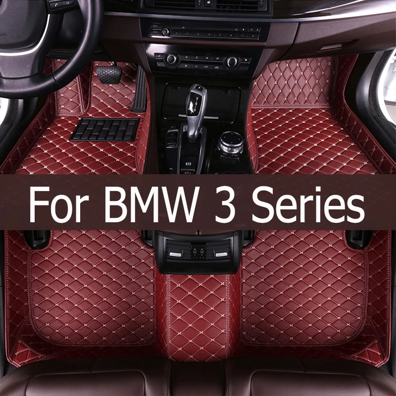 

Автомобильные коврики для BMW 3 серии E46 1998 ~ 2004, прочный роскошный кожаный коврик, детали интерьера, автомобильные аксессуары 1999