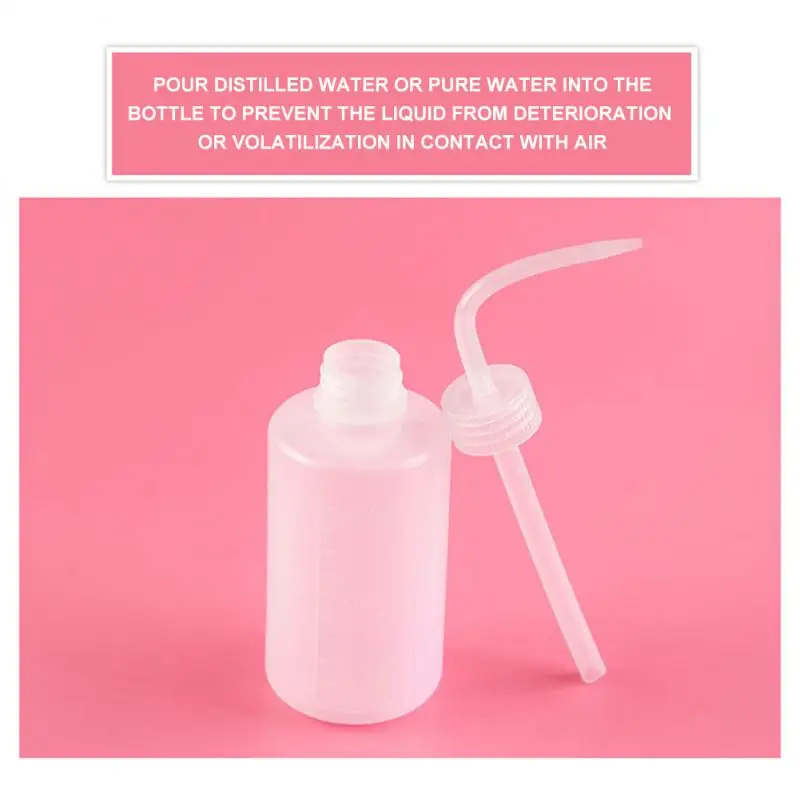 250/500/1000ml Capacity Tattoo Wash Plastic Squeeze Bottle Laboratory Measuring Bottle