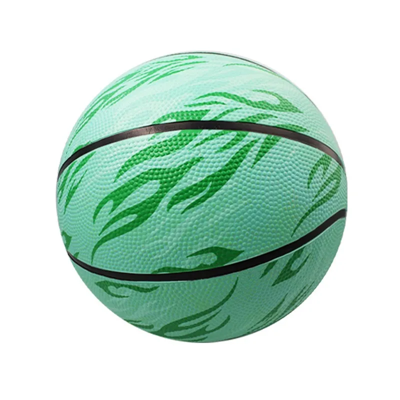 2023 New Children No. 3 No. 5 No. 7 Rubber basketball Adult training PVC anti-slip wear indoor and outdoor PU basketball 6