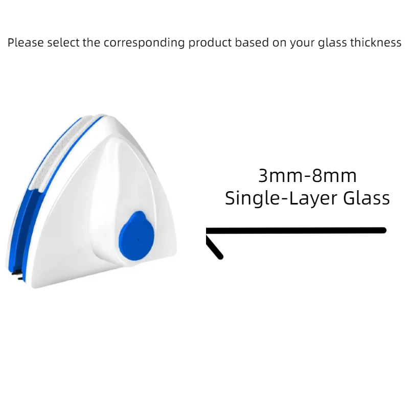 Window Cleaner Brush Double-Side Automatic Water Discharge