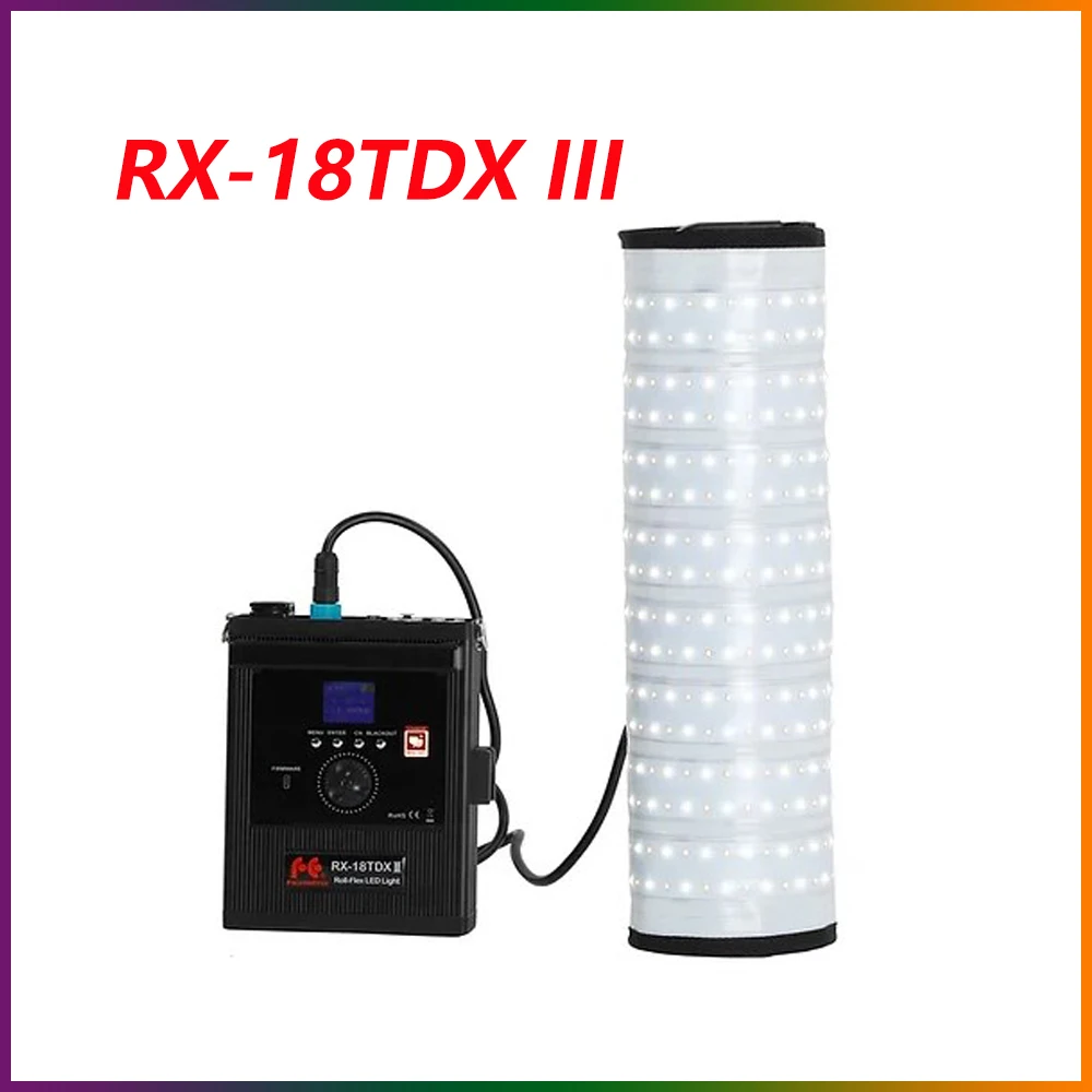 FalconEyes RX-18TDX III LED Studio Video Photography Lighting 130W Bi-Color Waterproof With Effect Scenes Mode Continuous Light