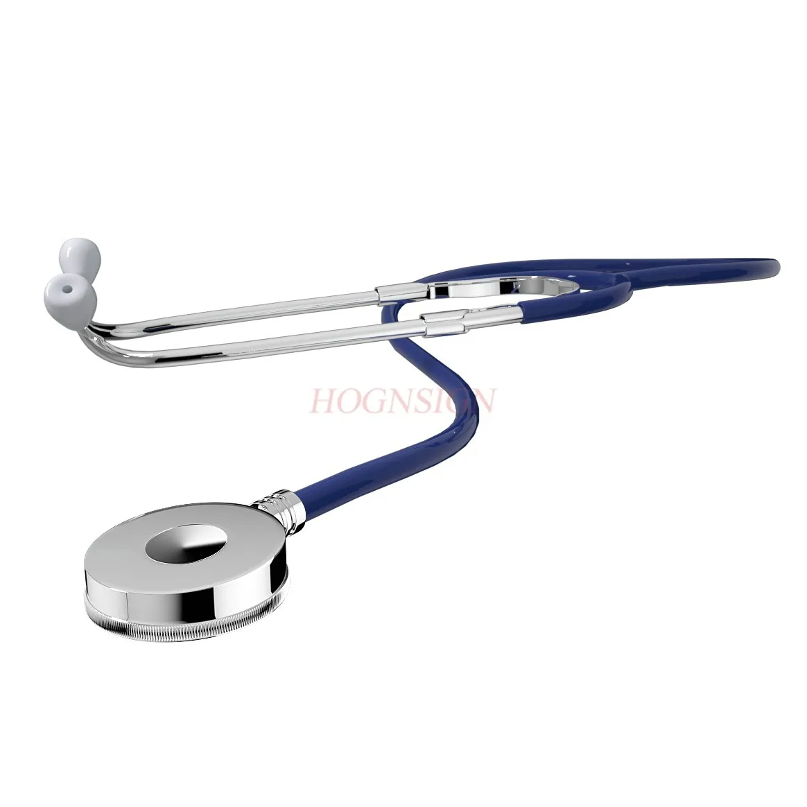 Surgical students majoring in stethoscopes listen to fetal heart rate using a single-sided stethoscope for home use