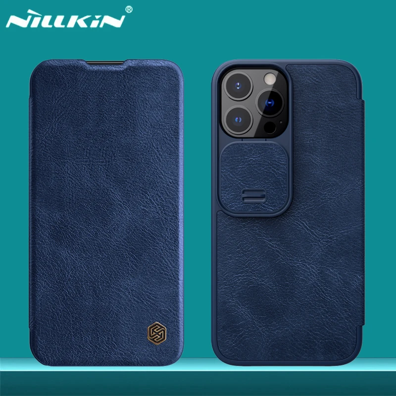FlipCaseForiPhone13Pro13ProMaxNillkinQinLeatherFlipCoverSlideCamera.jpg