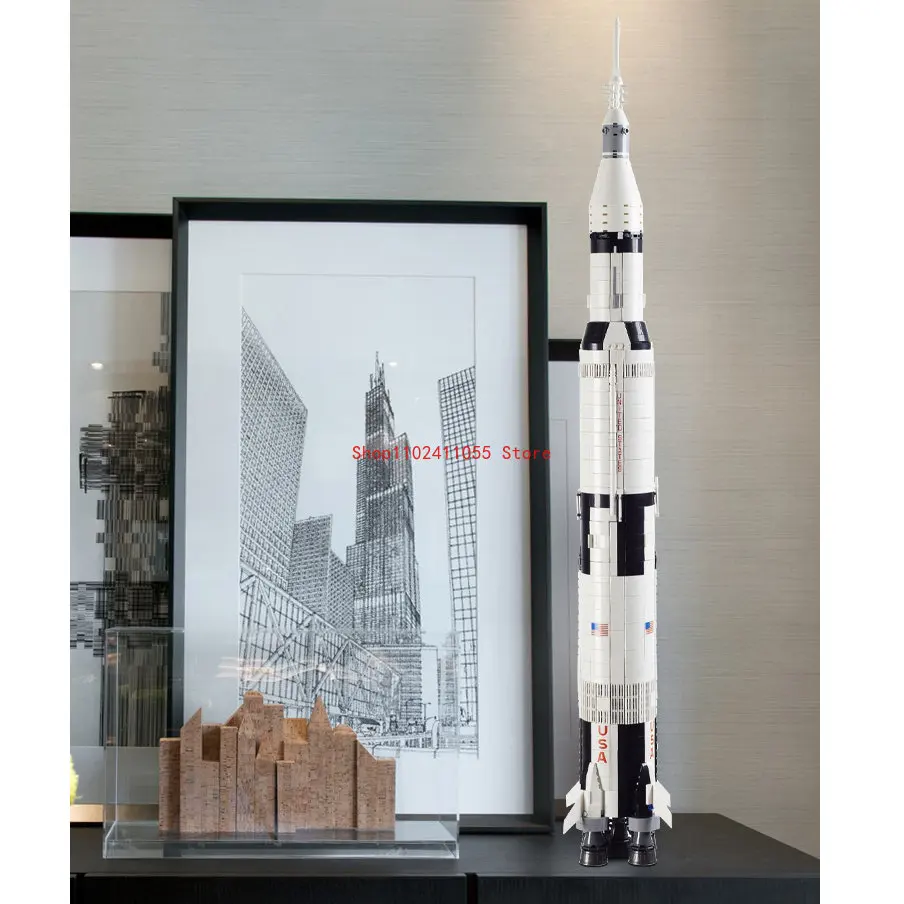 

Конструктор Apollo Saturn V Launch, совместимый с 21309 10231