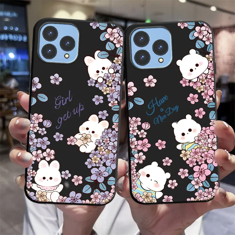 Cartoon For Cubot P80 Case Shockproof Silicone Soft TPU Phone Case For Cubot P80 Back Cover Butterfly Flower Protective Fundas 4
