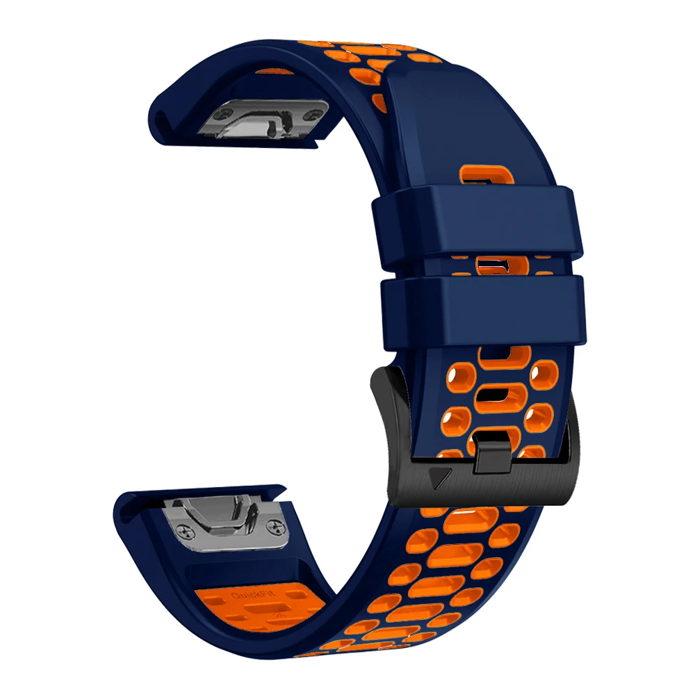 Premium Breathable Silicone Watchband Strap