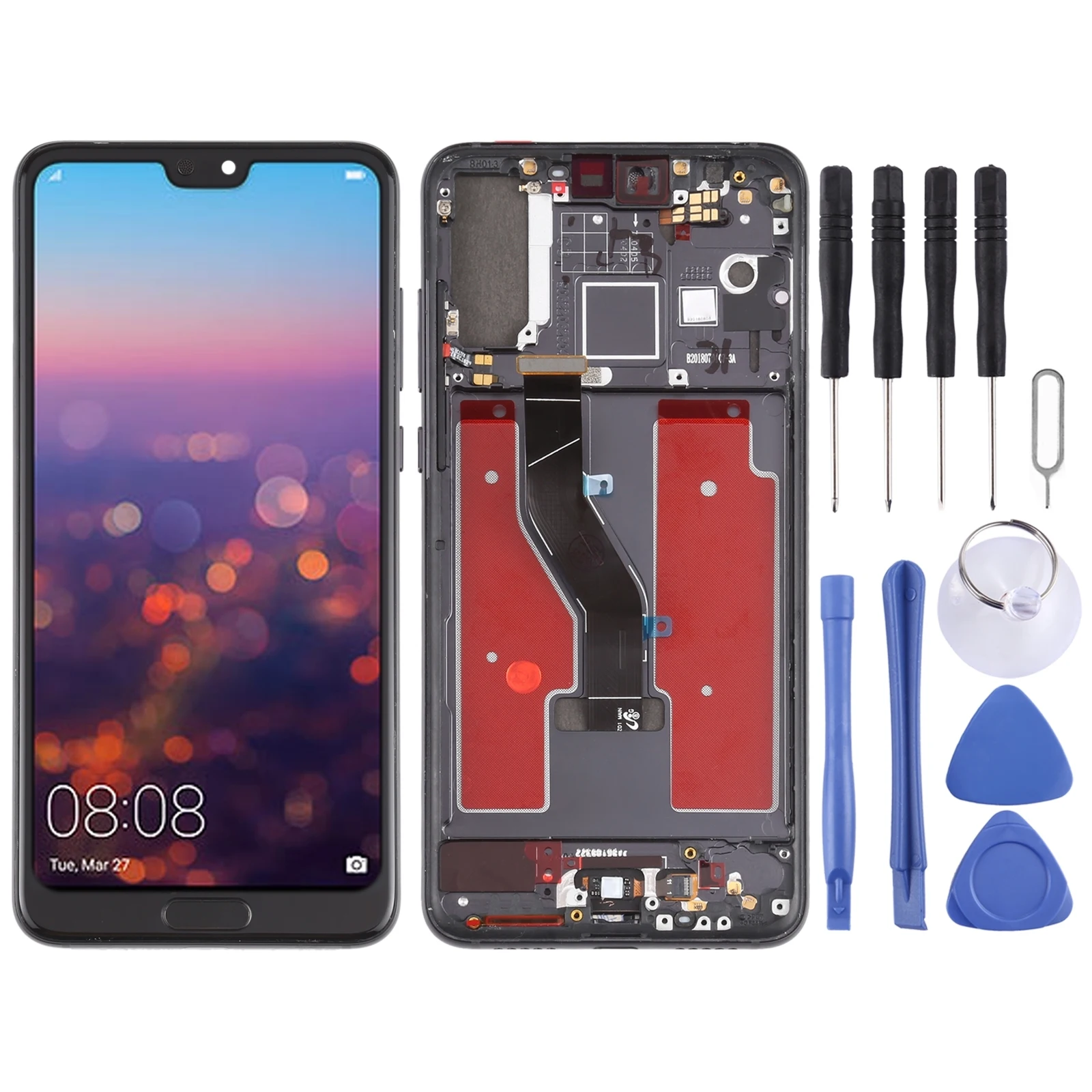 

OLED LCD Screen for Huawei P20 Pro Digitizer Full Assembly with Frame Display Phone LCD Screen Repair Replacement Part