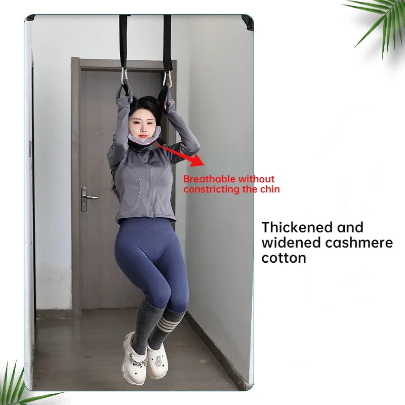 Cervical-Traction-Belt-Neck-Exercise-Stretcher-Horizontal-Bar-Hook-Type ...