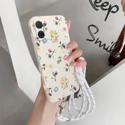 Flowery Flowers Silicone Phone Case Cover - MOTO G13(G23) (White)