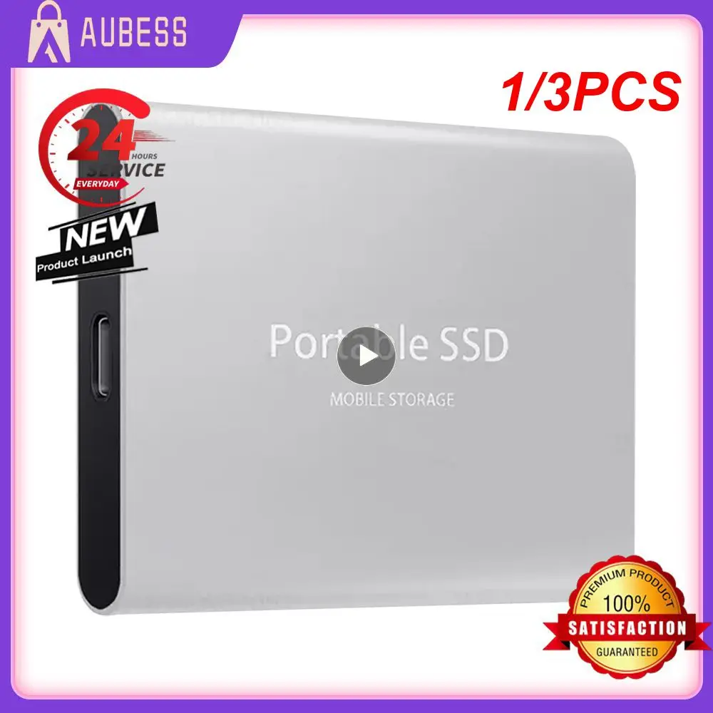 1/3 Pz 1Tb Disco Rigido Esterno Type-C Ad Alta Velocità Usb3.1 2Tb 4Tb 8Tb Ssd Storage Disco Rigido Portatile Per Laptop