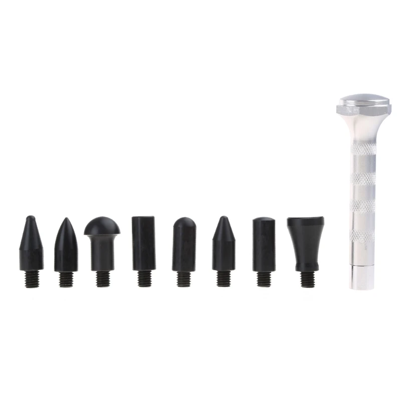 High-strength Plastic Car Dent Repair Tools with 3 Heads Dent Removal Tips Dent Removal Tools