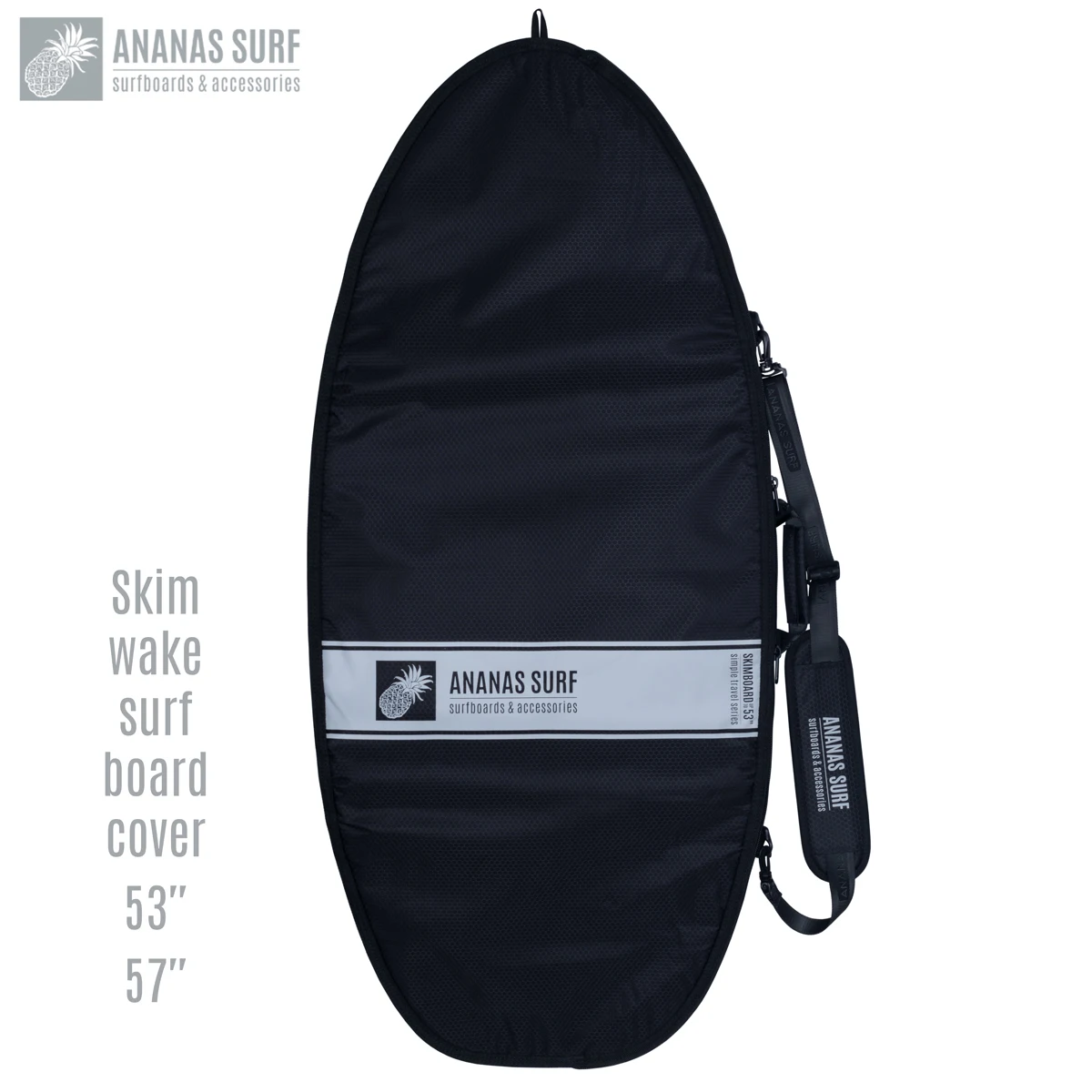 Ananas Surf 53" 135cm 57" 145 cm Skimboard Delux Cover Bag Wakesurf Foilboard Protect Boardbag surf board bag