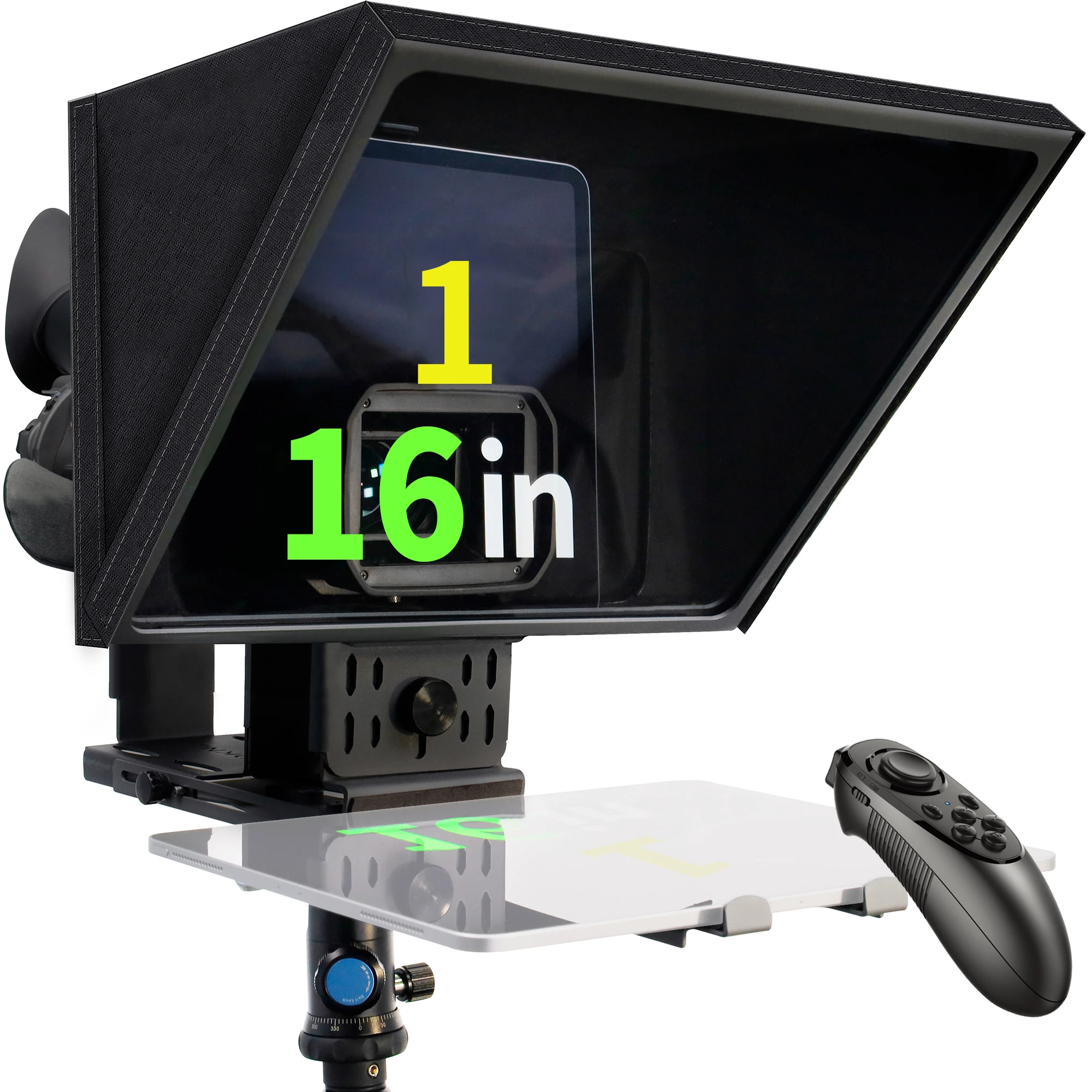 Canalhout 16" Universal Liftable Teleprompter For All Tablets/ipad
