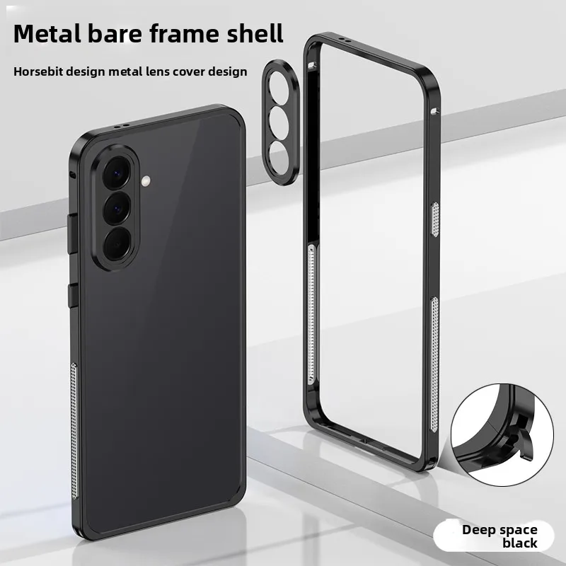 Premium Aluminum Alloy Frame Case - Luxury Heat Dissipation & Shockproof Armor with Camera Protection