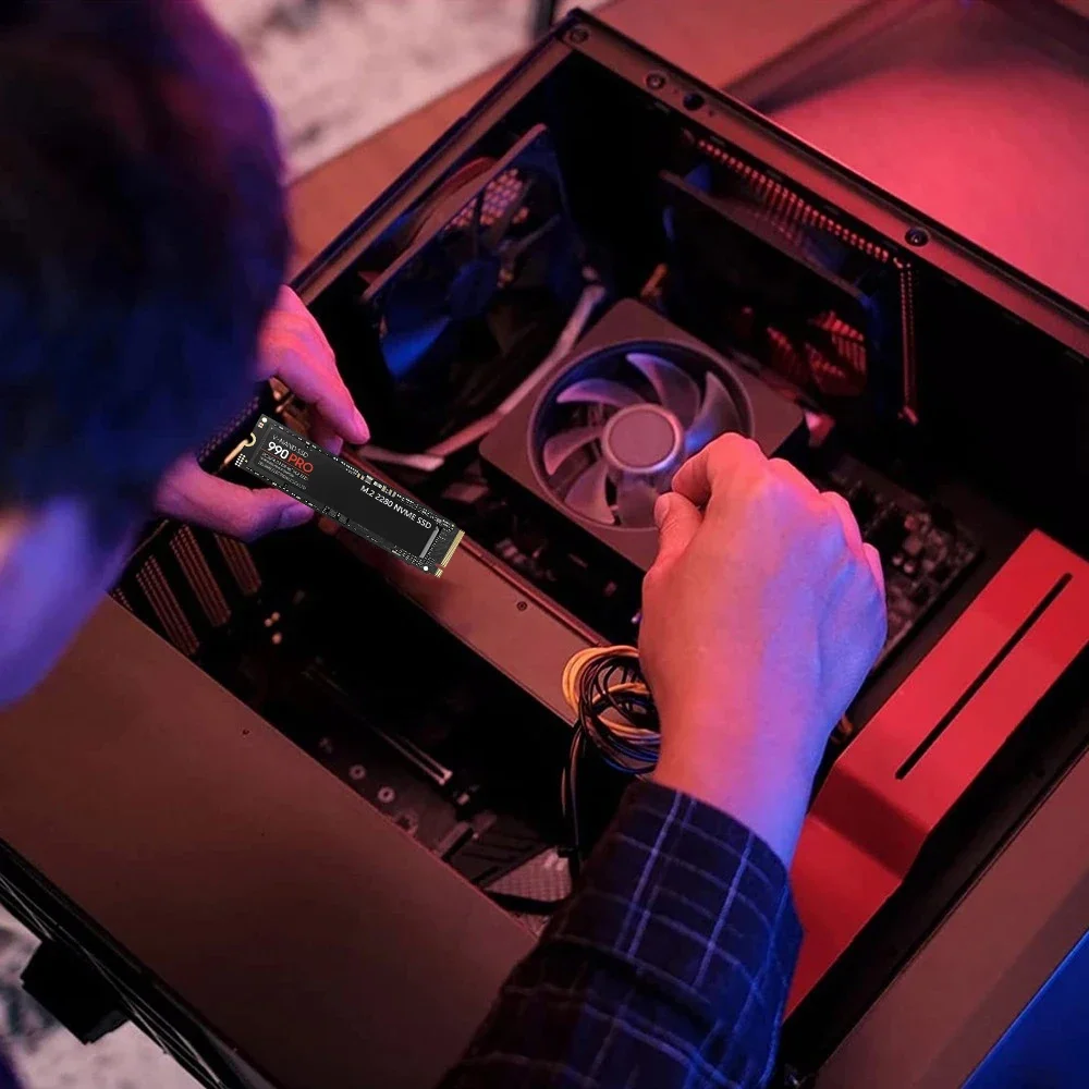 980Pro 노트북 PS5 데스크탑 PC용 내장 솔리드 스테이트 하드 드라이브 NVMe M.2 2280, 990PRO 8TB 4TB 2TB 1TB PCIe Gen 5.0x4 SSD, 신제품
