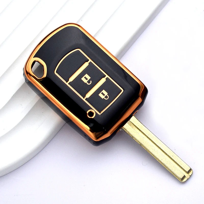 Soft TPU Car Key Cover for Mitsubishi ASX Outlander Lancer EX