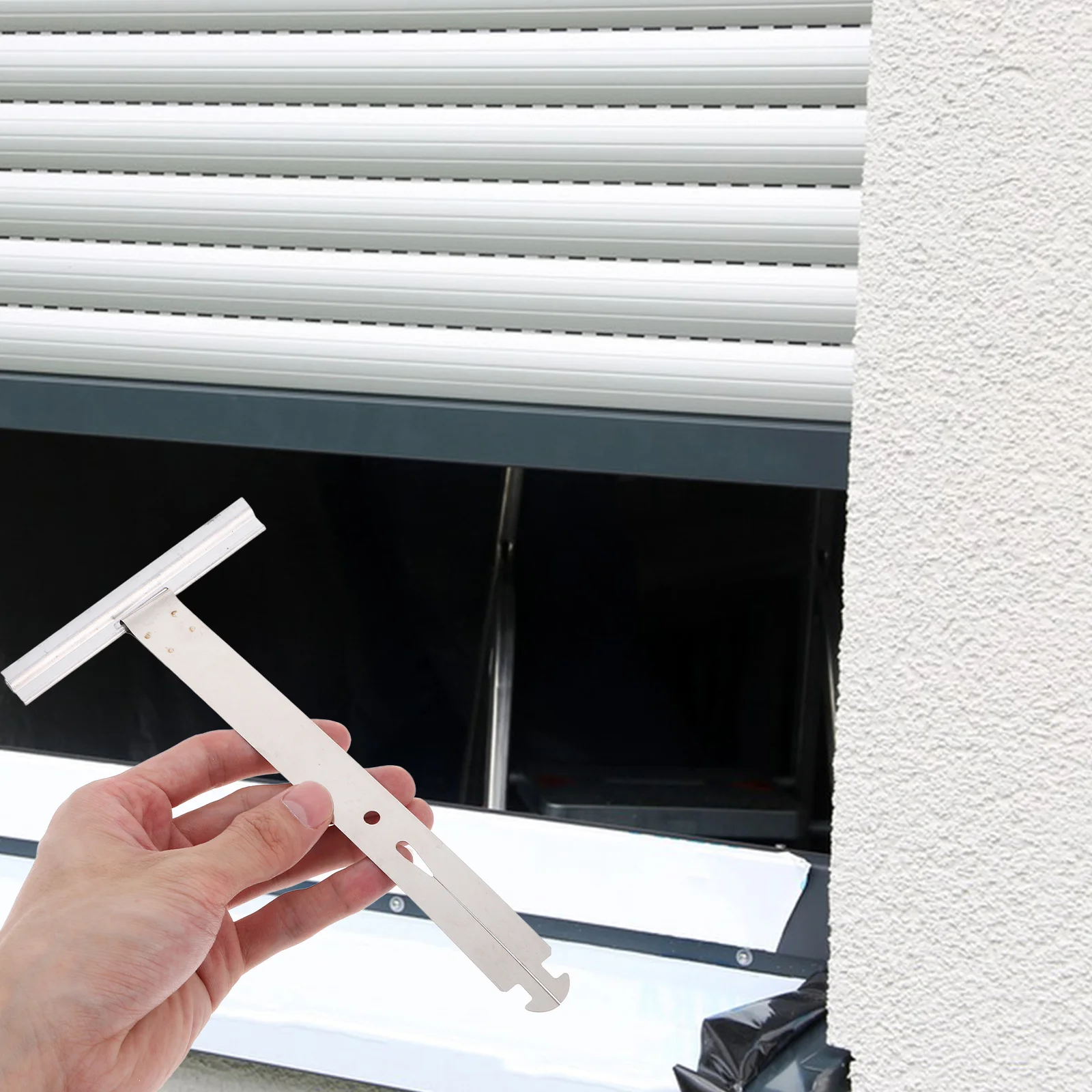 4 Pcs Aluminum Alloy Hanging Plates Roller Shutter Suspension Spring Parts Window Shutters Repair Blinds Accessories Hardware