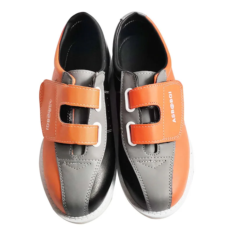 Bowling Shoes For Men Women Professional Sneakers Sports Shoes Couple Models Breathable Leather 29-46 Large Size