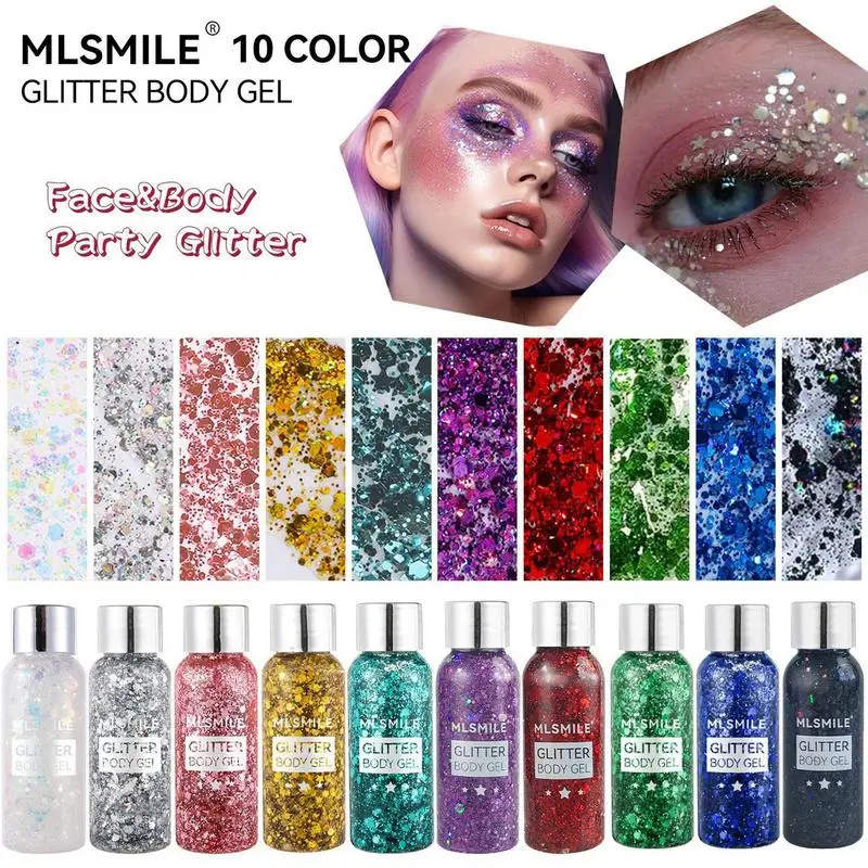 Makeup Glitter Glue Waterproof Quick-drying Glitter Glue Makeup  Long-lasting Eye Body Sequin Base Glue For Nightclub Makeup - AliExpress