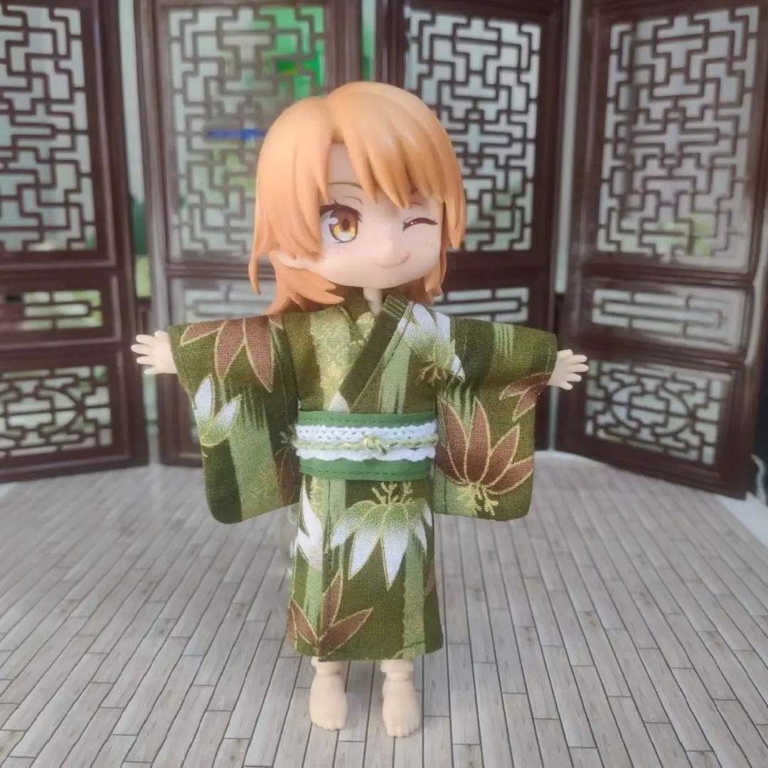 ob11 Kimono Baby clothes 1/12 bjd and wind baby clothes GSC clay man ymy kimono doll clothes doll accessories