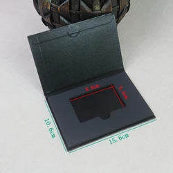 Luxury Cardboard Gift Box with Magnetic Closure (Black)
