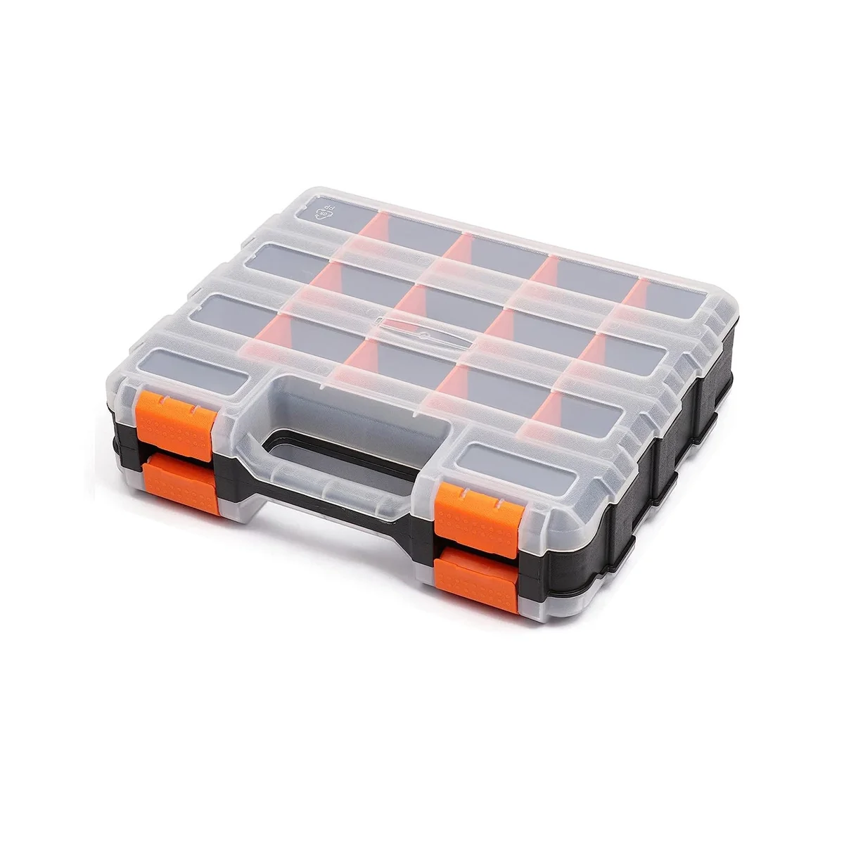 

Double Sided Tool Organizer Hardware Tool Accessory Box Parts Box Tool Box