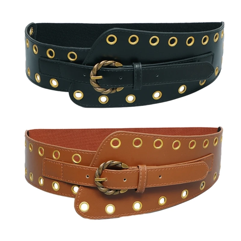 

Женская рубашка, широкий пояс, винтажный элегантный эластичный ремень, универсальный пояс, женская классическая рубашка, корсет